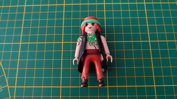Personnage turban vert référence 30009632 pièce détachée Playmobil #E69
