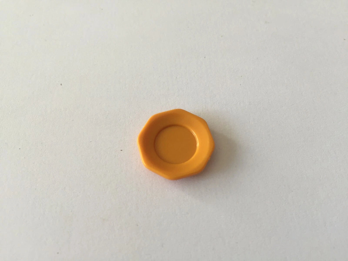 Petite assiette orange pièce détachée Playmobil 5339 banquet de mariage