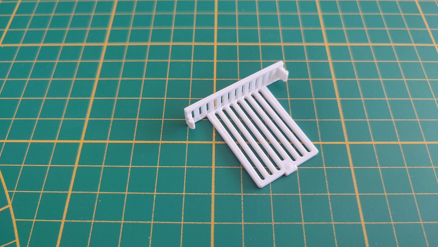 Petite grille blanche référence 30512142 pièce détachée Playmobil #E33