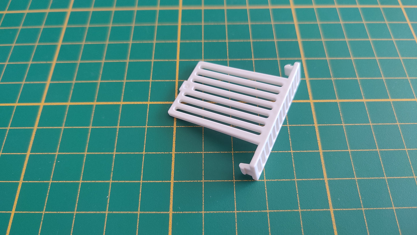 Petite grille blanche référence 30512142 pièce détachée Playmobil #E33