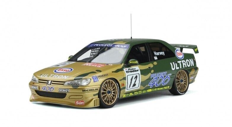 Peugeot 406 Esso Ultron Btcc OT828 miniature Ottomobile 1/18 1/18e 1/18ème