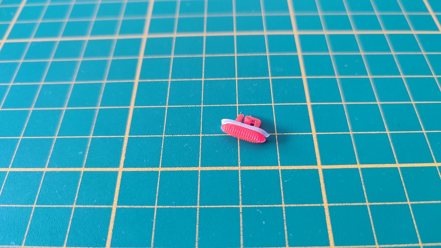 Phare Clignotant avant pièce détachée miniature Bburago Burago Jaguar type E 1961 1/18 1/18e 1/18ème #D33