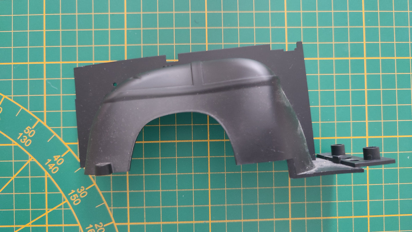 Pièce 24B du fascicule n°24 numéro 24 pièce détachée Ecto 1 Ghostbusters 1/8 1/8e 1/8ème Eaglemoss #E42