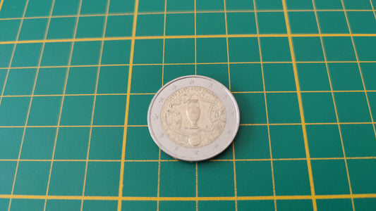 Pièce de 2 euros commémorative UEFA euro 2016 France Pièce de monnaie #C83