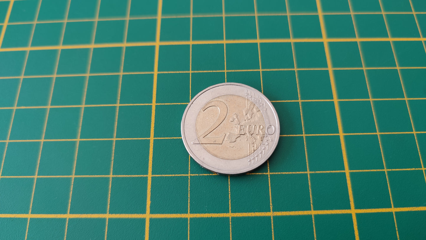 Pièce de 2 euros commémorative UEFA euro 2016 France Pièce de monnaie #C83