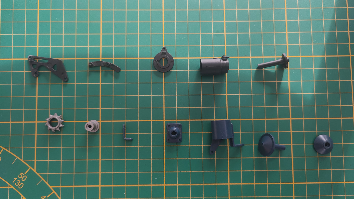 Pièce du fascicule n°10 numéro 10 pièce détachée Ecto 1 Ghostbusters 1/8 1/8e 1/8ème Eaglemoss #E42