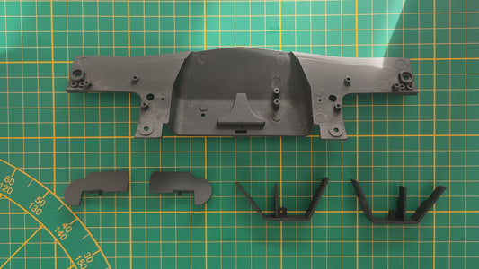 Pièce du fascicule n°18 numéro 18 pièce détachée Ecto 1 Ghostbusters 1/8 1/8e 1/8ème Eaglemoss #E42