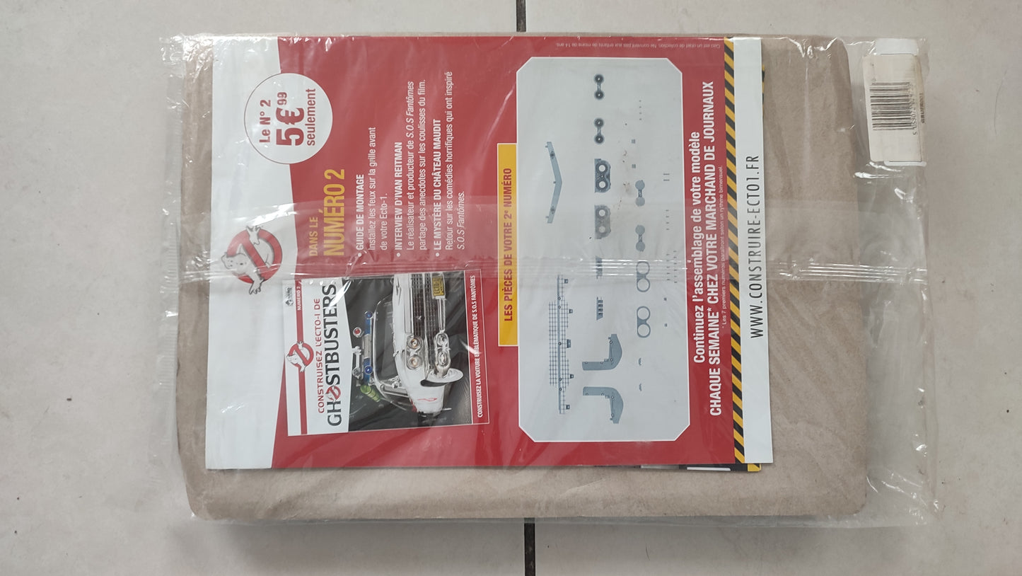 Pièce du fascicule n°1 numéro 1 pièce détachée Ecto 1 Ghostbusters 1/8 1/8e 1/8ème Eaglemoss #E42