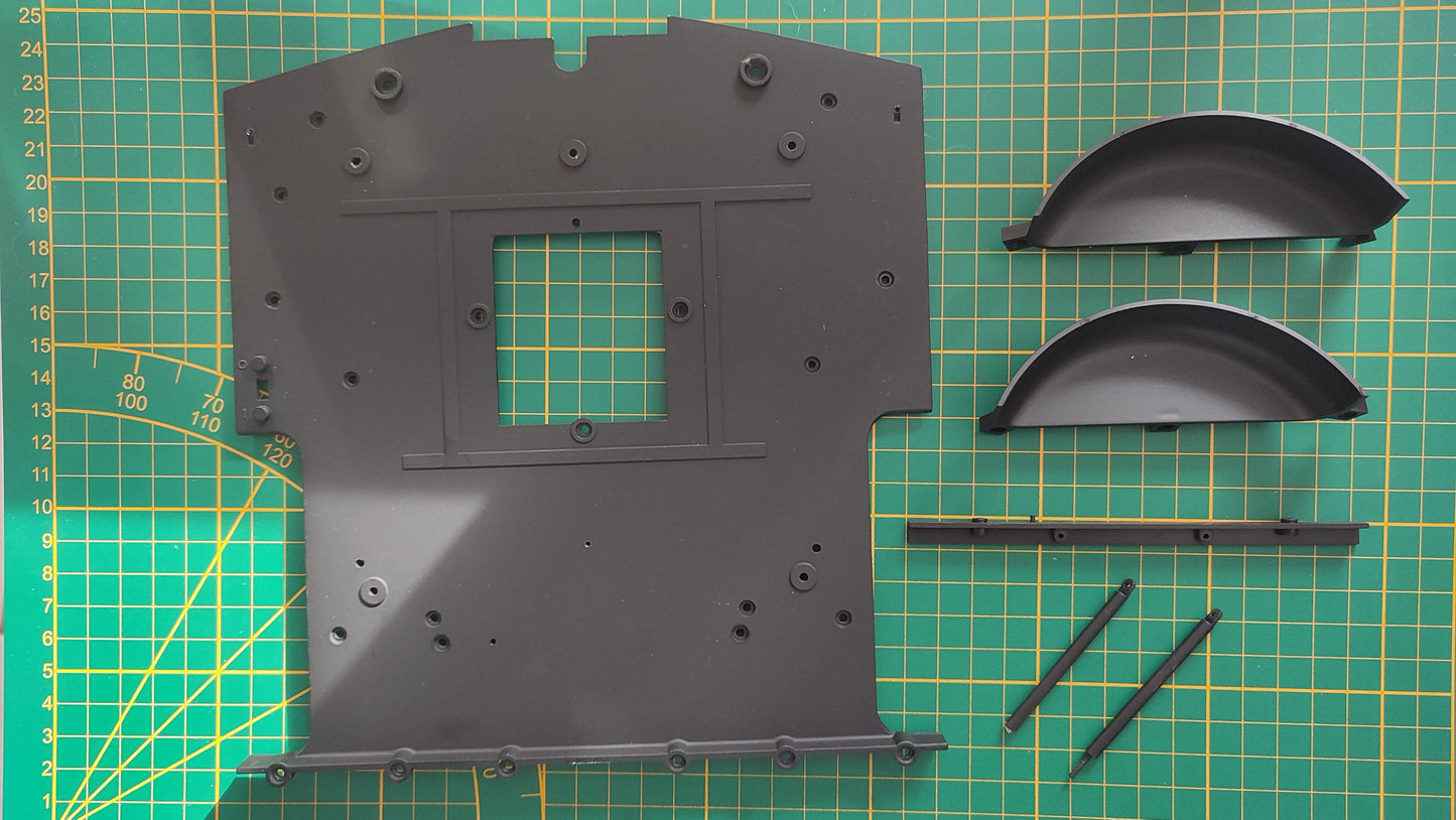 Pièce du fascicule n°23 numéro 23 pièce détachée Ecto 1 Ghostbusters 1/8 1/8e 1/8ème Eaglemoss #E42