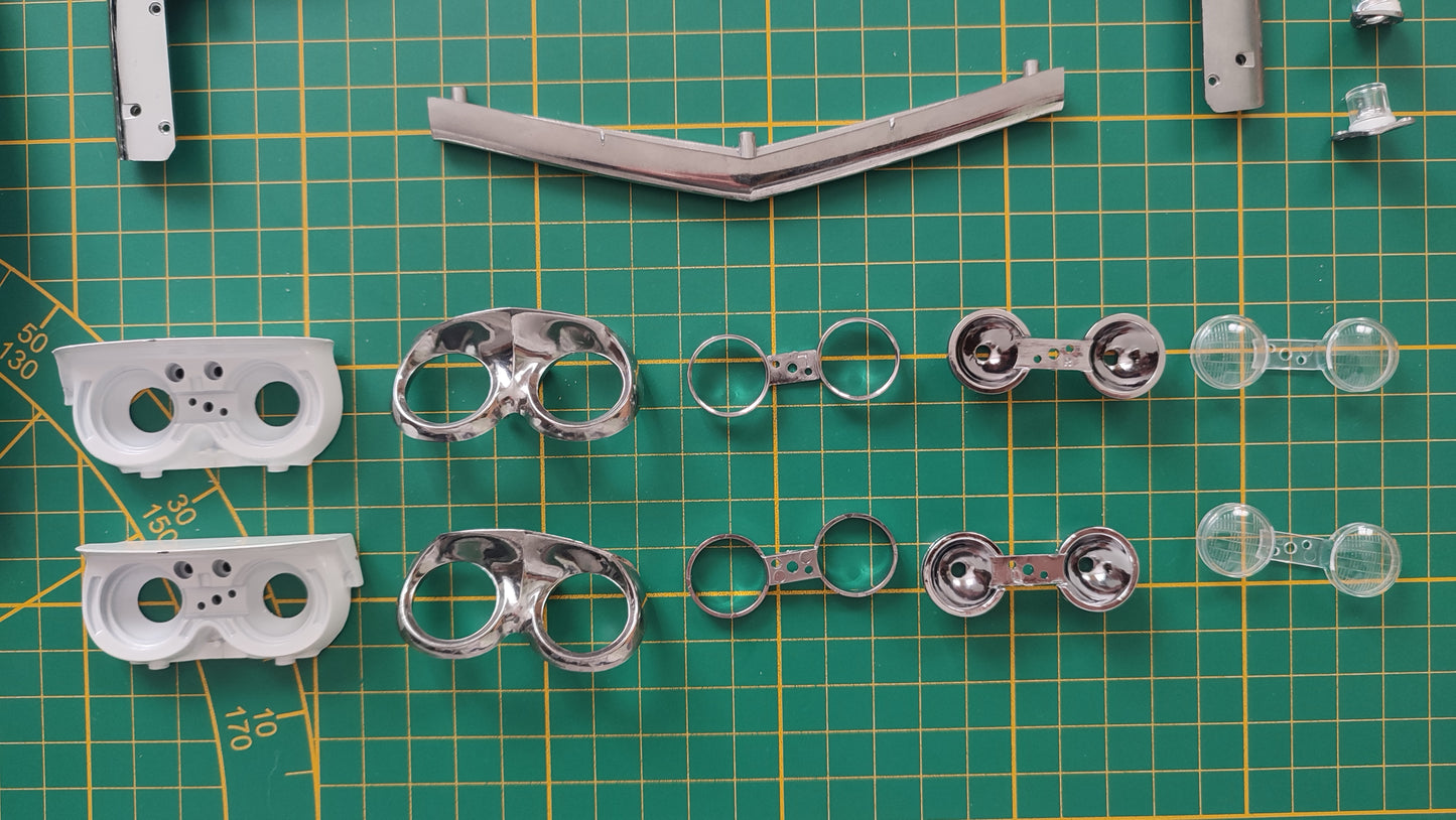 Pièce du fascicule n°2 numéro 2 pièce détachée Ecto 1 Ghostbusters 1/8 1/8e 1/8ème Eaglemoss #E42