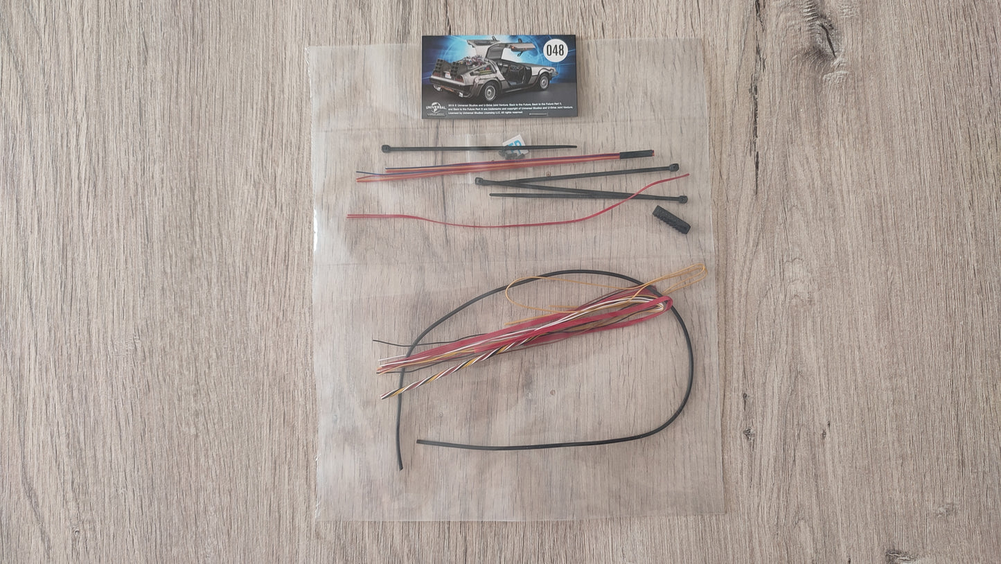 Pièce du fascicule n°48 pièce détachée DeLorean Retour vers le Futur Eaglemoss 1/8 #E76