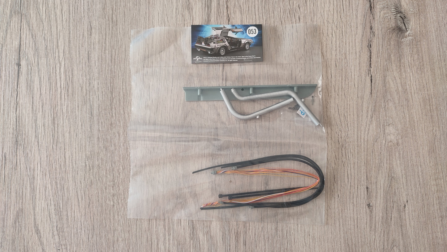 Pièce du fascicule n°53 pièce détachée DeLorean Retour vers le Futur Eaglemoss 1/8 #E76