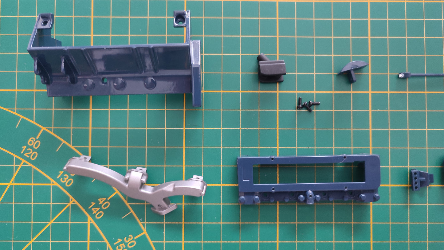 Pièce du fascicule n°6 numéro 6 pièce détachée Ecto 1 Ghostbusters 1/8 1/8e 1/8ème Eaglemoss #E42