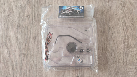 Pièce du fascicule n°72 pièce détachée DeLorean Retour vers le Futur Eaglemoss 1/8 #E76