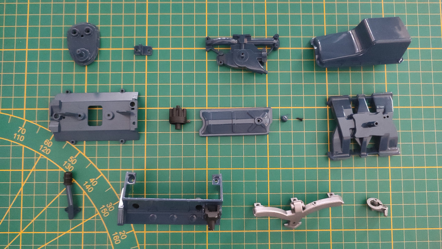 Pièce du fascicule n°7 numéro 7 pièce détachée Ecto 1 Ghostbusters 1/8 1/8e 1/8ème Eaglemoss #E42