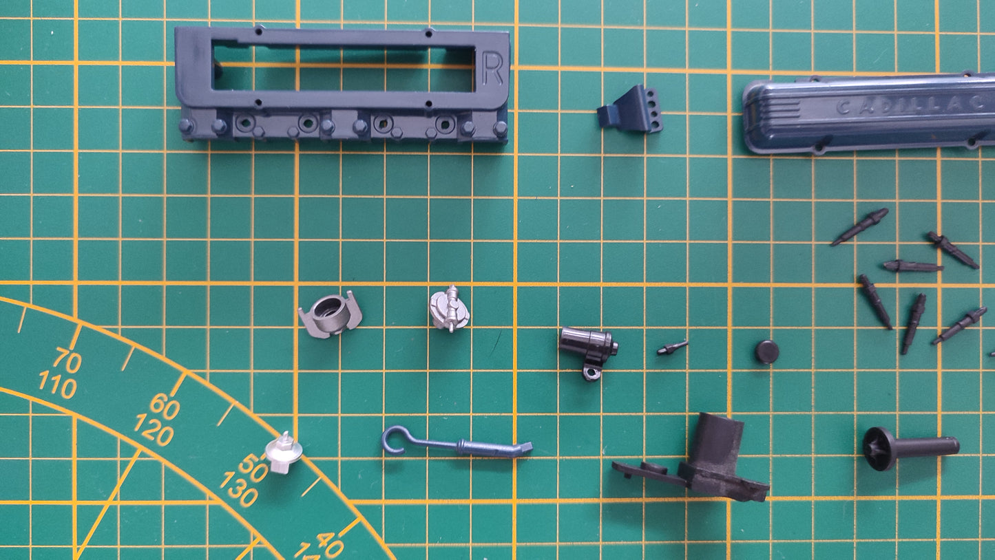 Pièce du fascicule n°8 numéro 8 pièce détachée Ecto 1 Ghostbusters 1/8 1/8e 1/8ème Eaglemoss #E42