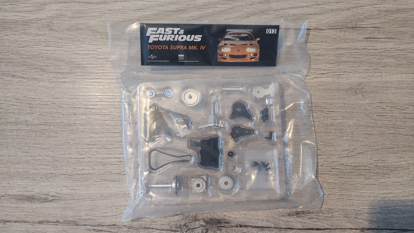 Pièces du numéro 13 n°13 Toyota Supra MK.IV Fast & Furious 1/8 1/8e 1/8ème Altaya #E50