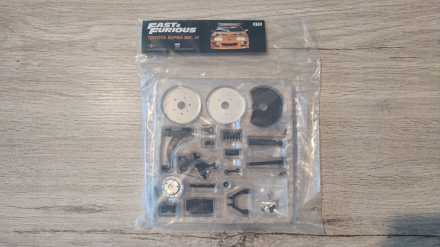 Pièces du numéro 15 n°15 Toyota Supra MK.IV Fast & Furious 1/8 1/8e 1/8ème Altaya #E50