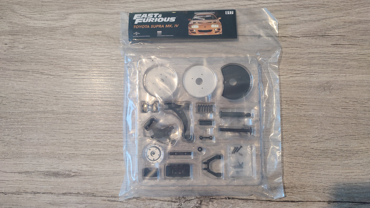 Pièces du numéro 17 n°17 Toyota Supra MK.IV Fast & Furious 1/8 1/8e 1/8ème Altaya #E50