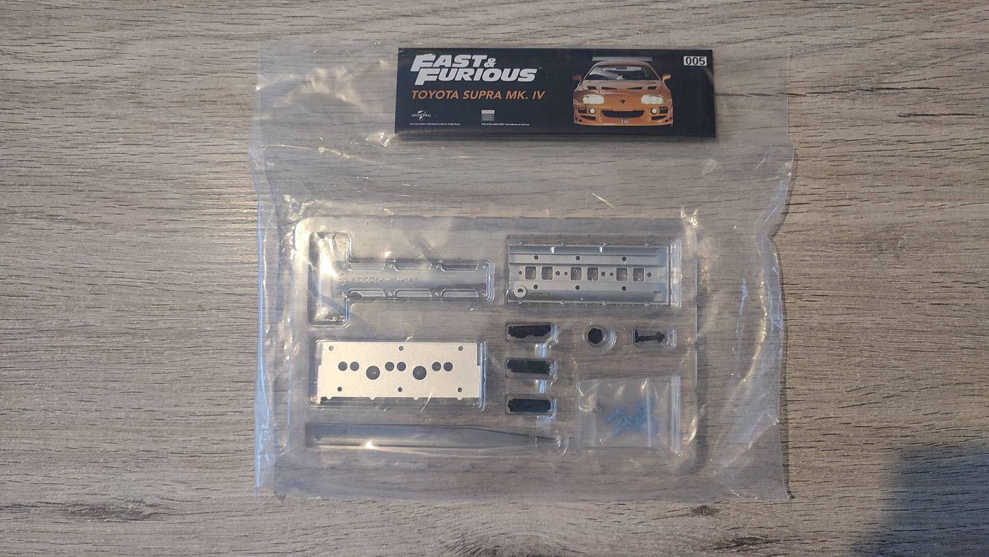 Pièces du numéro 5 n°5 Toyota Supra MK.IV Fast & Furious 1/8 1/8e 1/8ème Altaya #E50