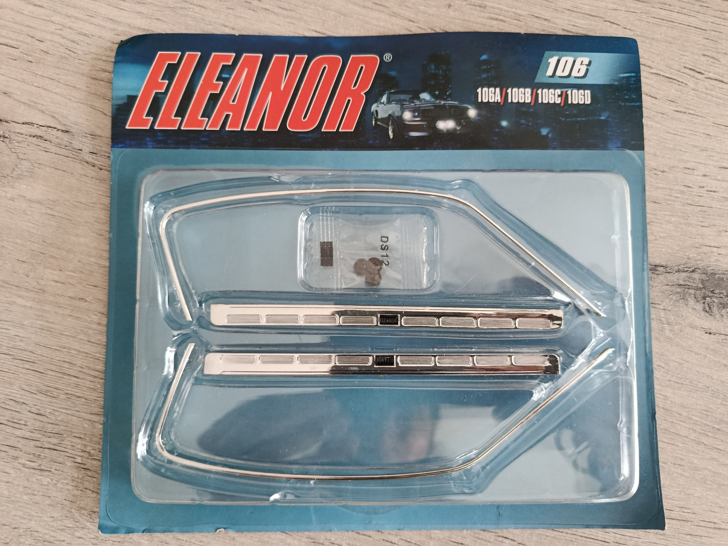 Pièces fascicule n°106 numéro 106 pièce détachée Ford Mustang 1967 Eleanor 60 secondes chrono 1/8 1/8ème Eaglemoss Collections #E54