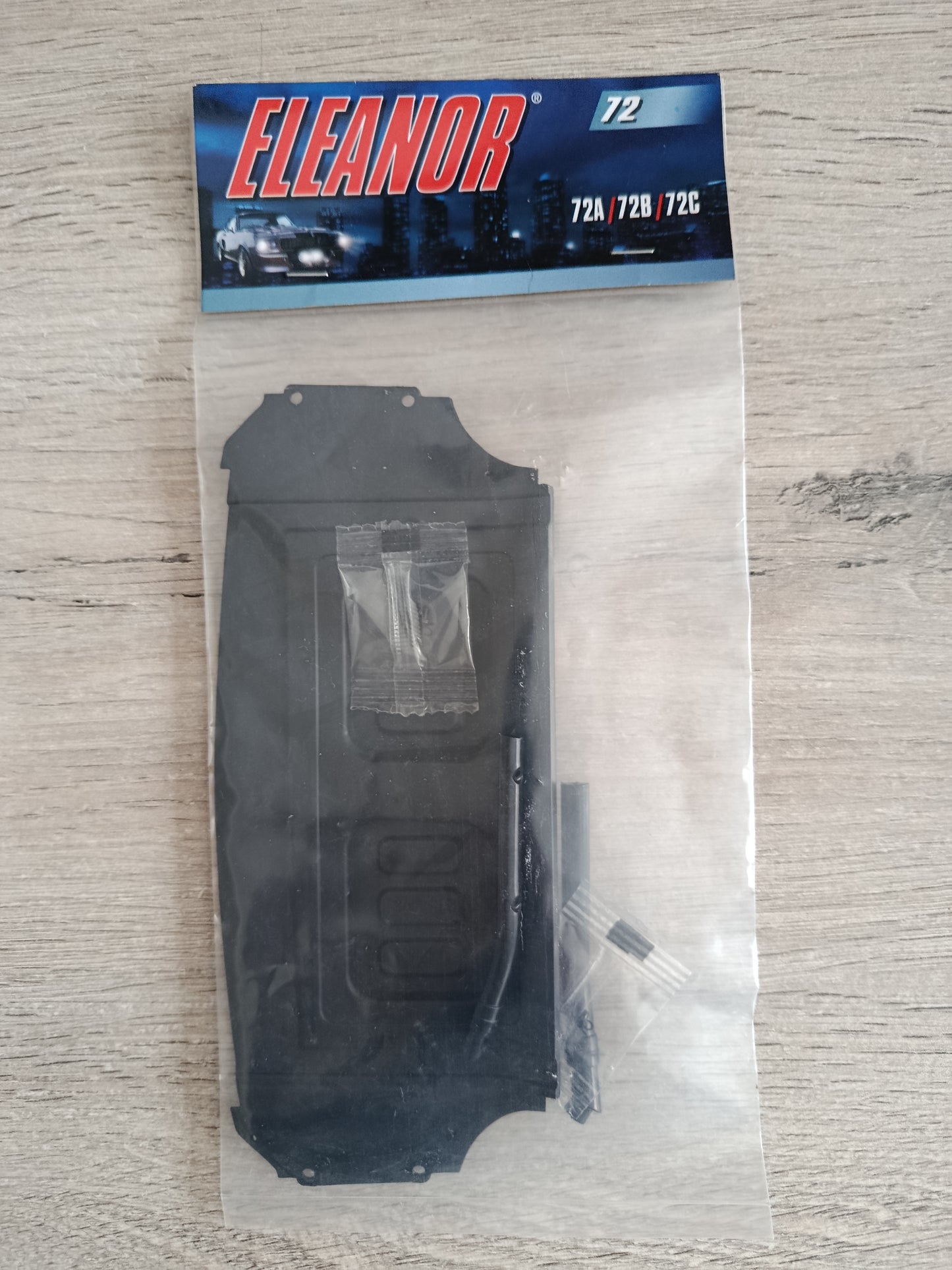 Pièces fascicule n°72 numéro 72 pièce détachée Ford Mustang 1967 Eleanor 60 secondes chrono 1/8 1/8ème Eaglemoss Collections #E54