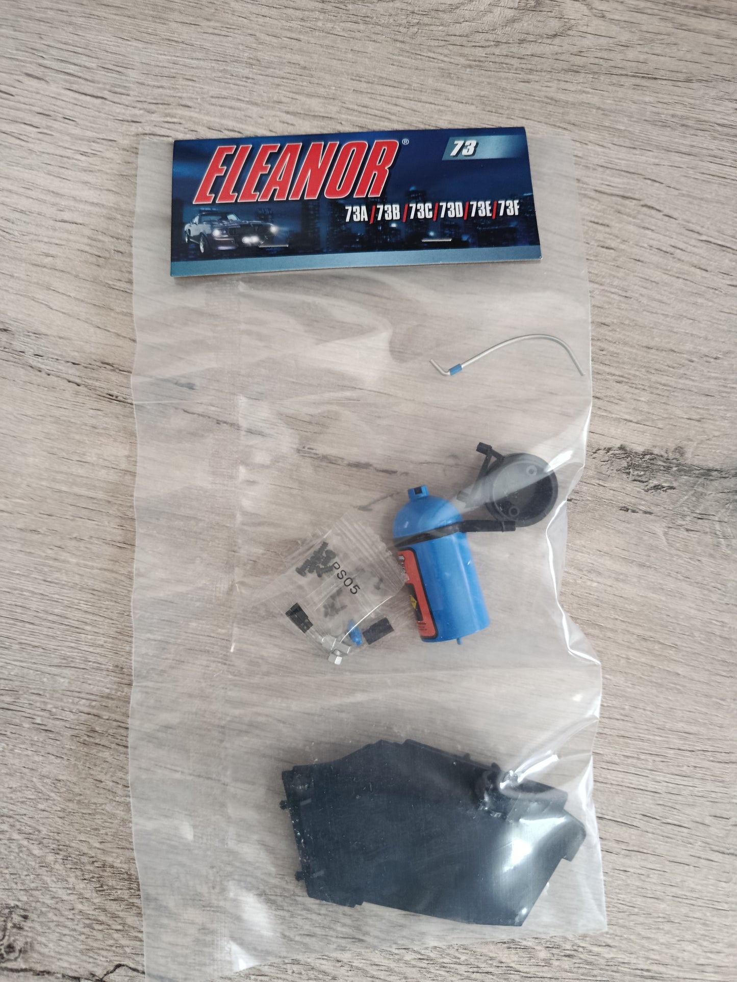 Pièces fascicule n°73 numéro 73 pièce détachée Ford Mustang 1967 Eleanor 60 secondes chrono 1/8 1/8ème Eaglemoss Collections #E54