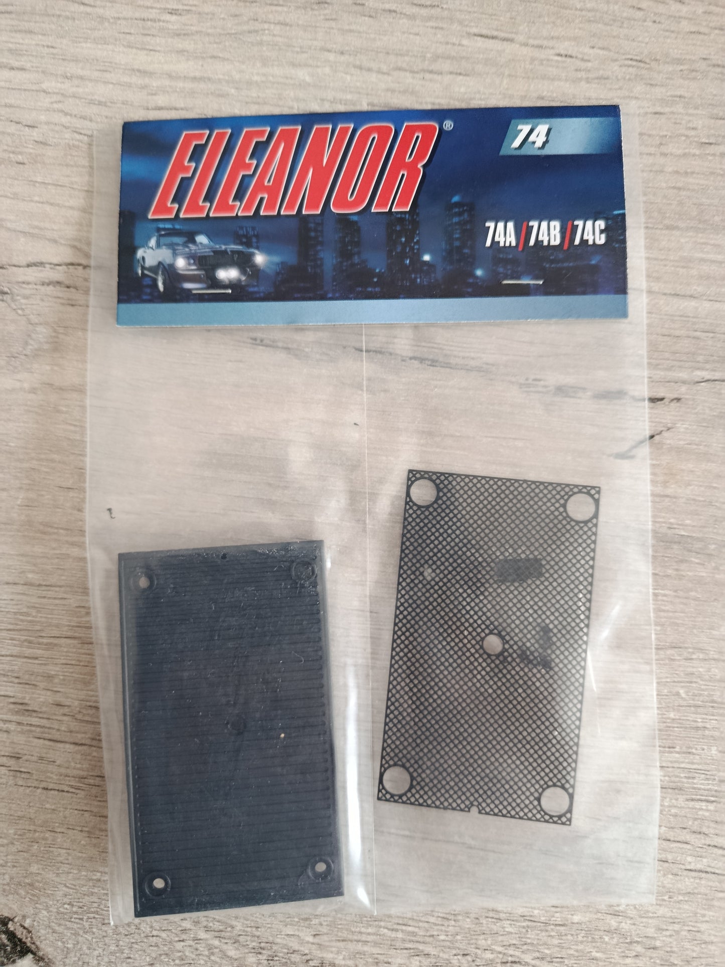 Pièces fascicule n°74 numéro 74 pièce détachée Ford Mustang 1967 Eleanor 60 secondes chrono 1/8 1/8ème Eaglemoss Collections #E54