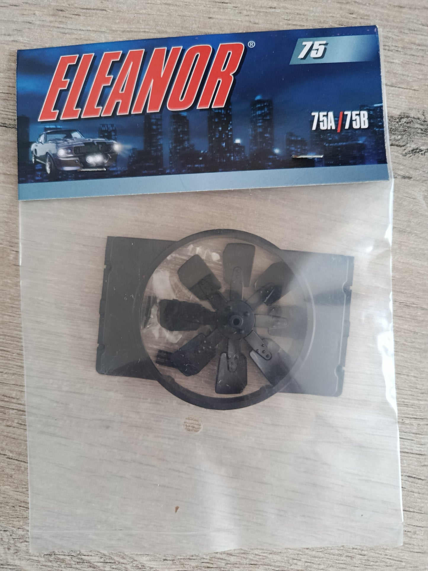 Pièces fascicule n°75 numéro 75 pièce détachée Ford Mustang 1967 Eleanor 60 secondes chrono 1/8 1/8ème Eaglemoss Collections #E54