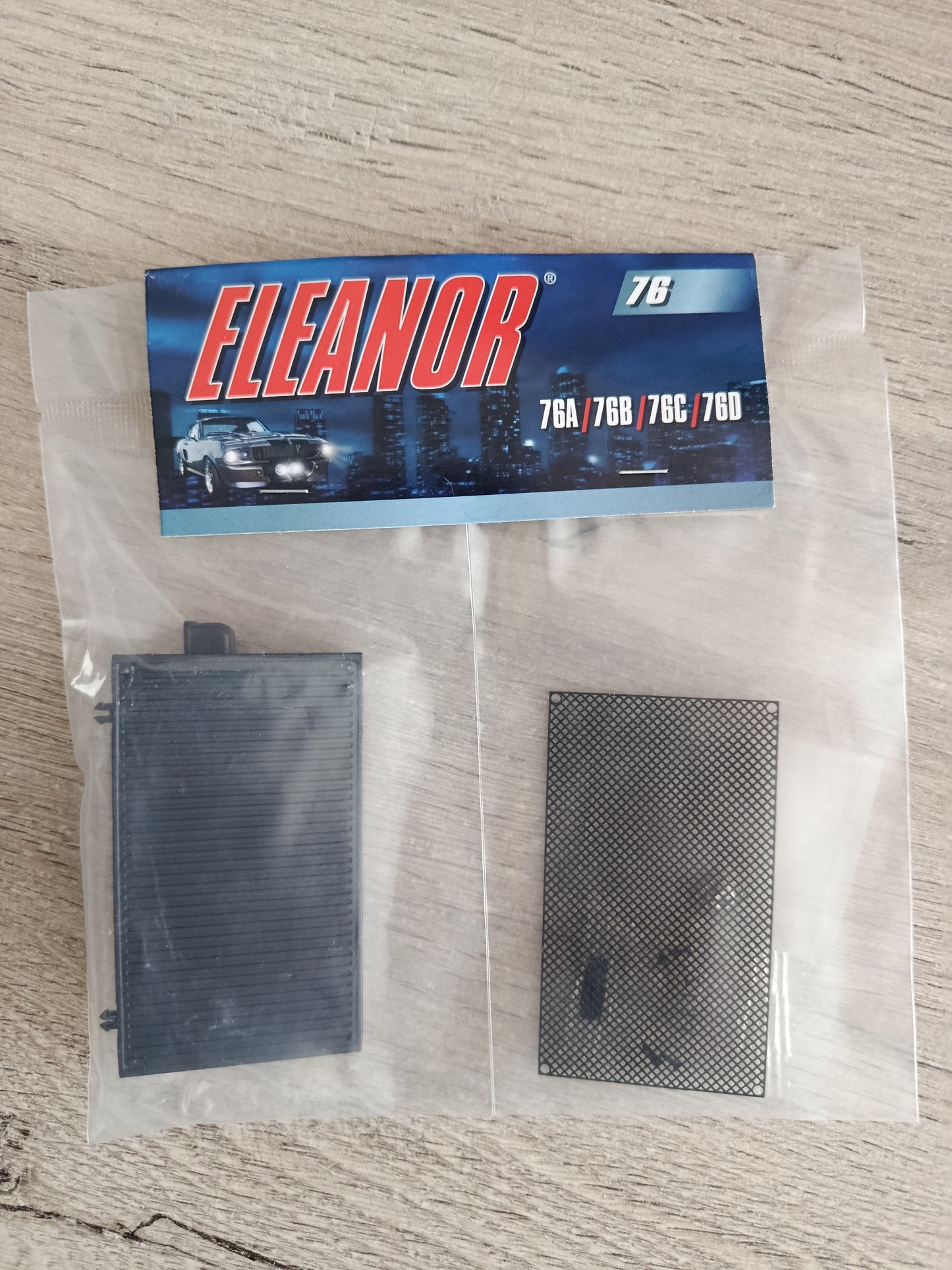 Pièces fascicule n°76 numéro 76 pièce détachée Ford Mustang 1967 Eleanor 60 secondes chrono 1/8 1/8ème Eaglemoss Collections #E54