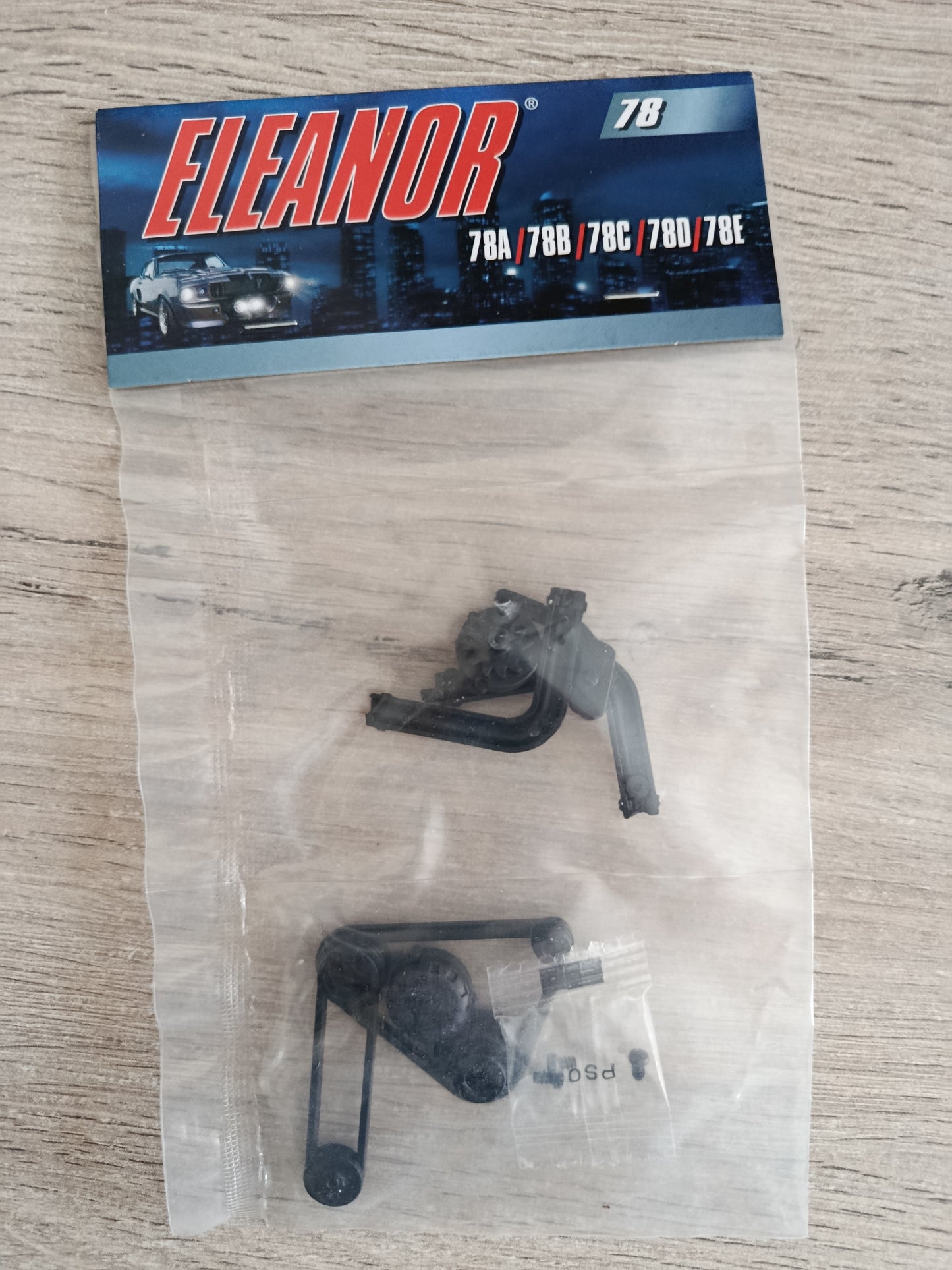 Pièces fascicule n°78 numéro 78 pièce détachée Ford Mustang 1967 Eleanor 60 secondes chrono 1/8 1/8ème Eaglemoss Collections #E54