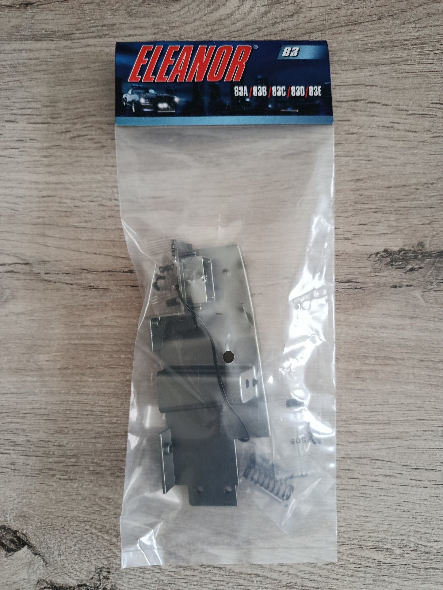 Pièces fascicule n°83 numéro 83 pièce détachée Ford Mustang 1967 Eleanor 60 secondes chrono 1/8 1/8ème Eaglemoss Collections #E54