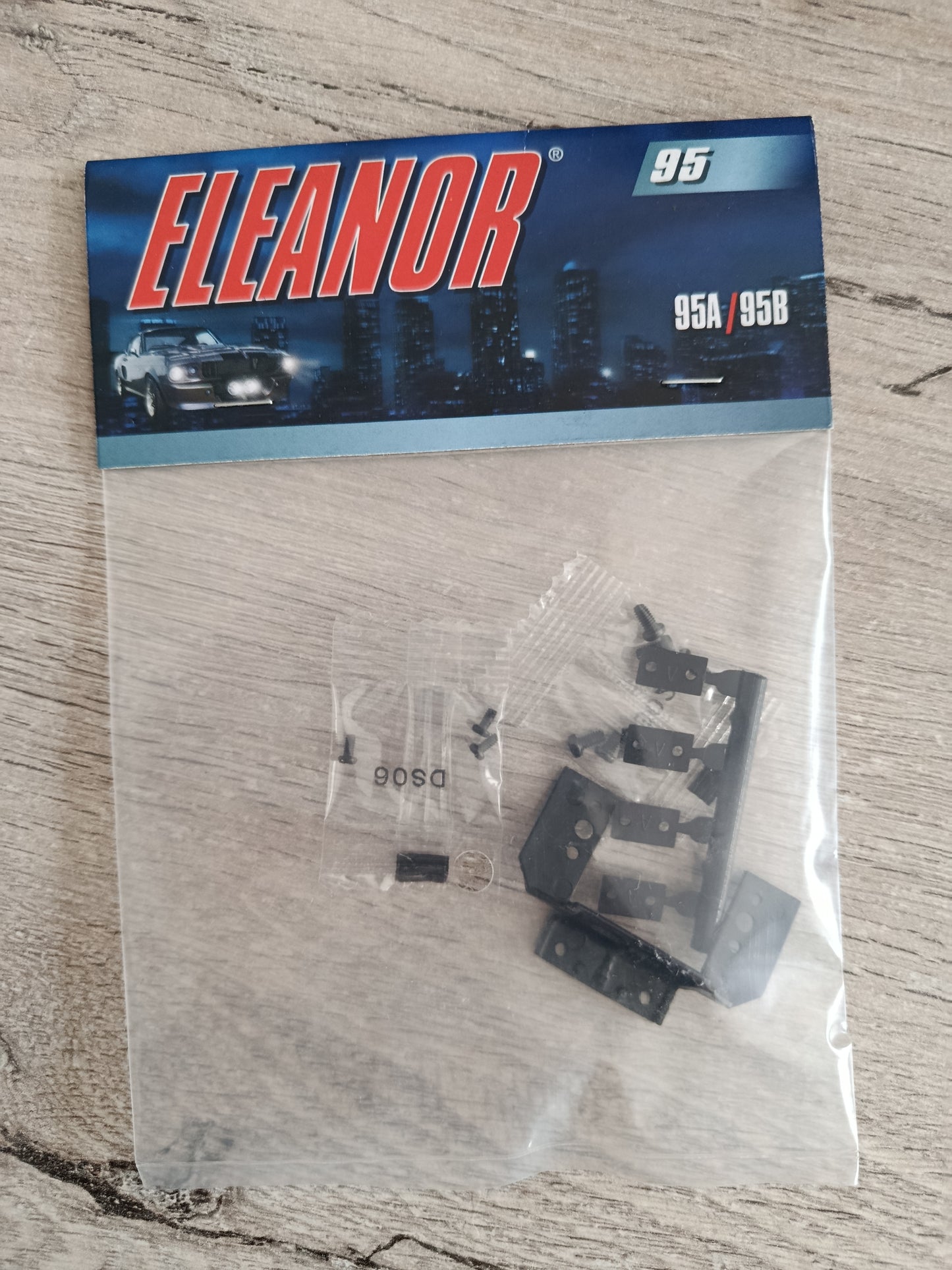Pièces fascicule n°95 numéro 95 pièce détachée Ford Mustang 1967 Eleanor 60 secondes chrono 1/8 1/8ème Eaglemoss Collections #E54