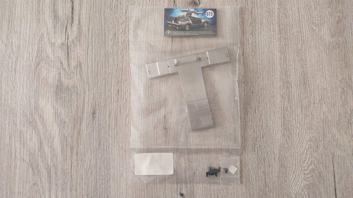 Pièces sans fascicule n°75 pièce détachée DeLorean Retour vers le Futur Eaglemoss 1/8 #E76