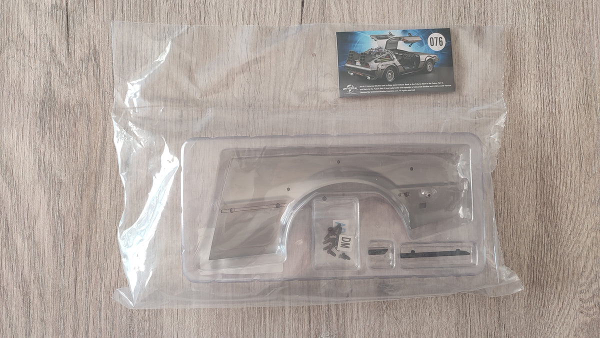 Pièces sans fascicule n°76 pièce détachée DeLorean Retour vers le Futur Eaglemoss 1/8 #E76