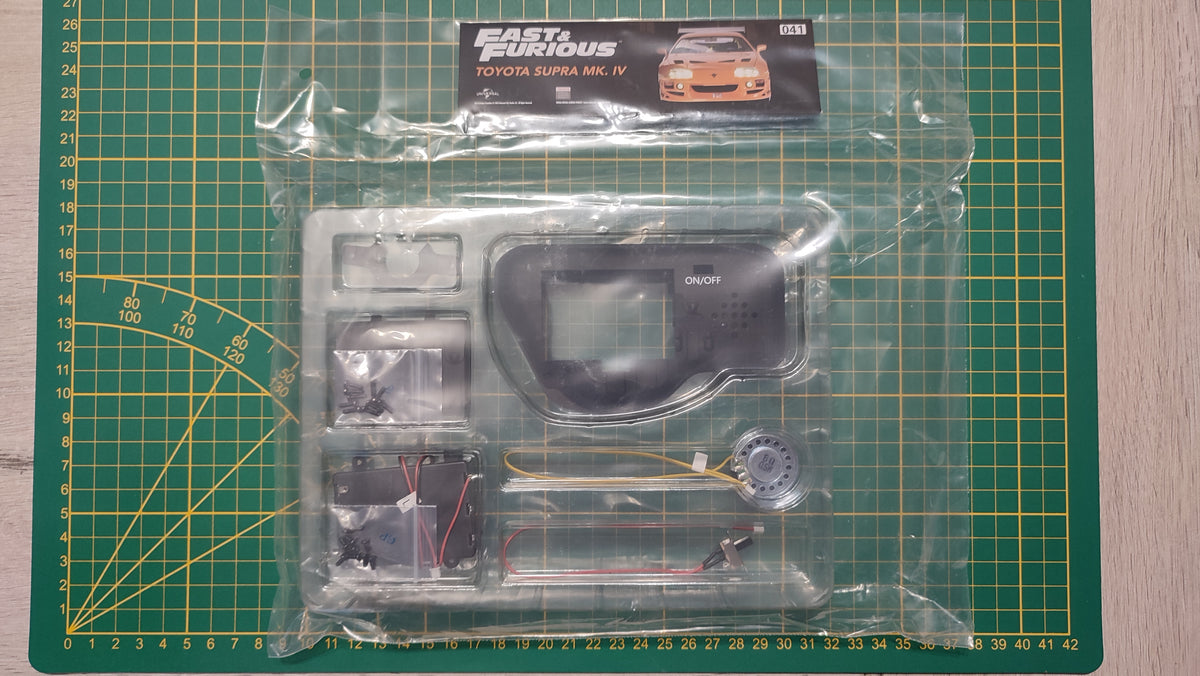 Pièces sans fascicule numéro 41 n°41 Toyota Supra MK.IV Fast & Furious 1/8 1/8e 1/8ème Altaya #E78