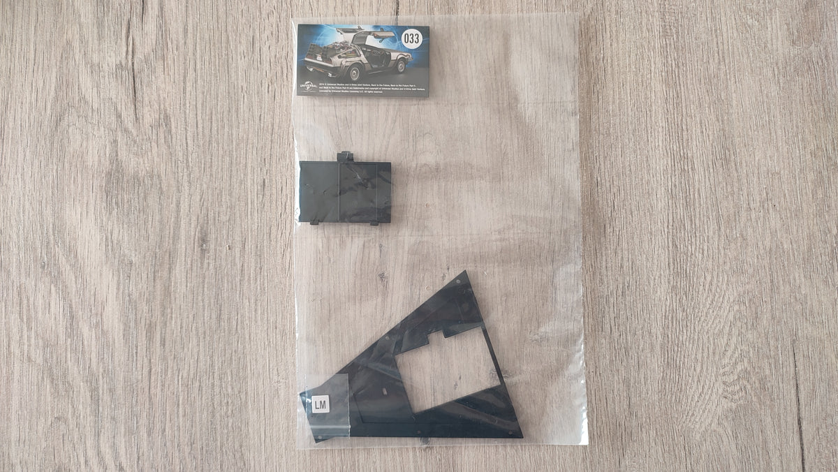 Pièces seule sans fascicule n°33 pièce détachée DeLorean Retour vers le Futur Eaglemoss 1/8 #E76