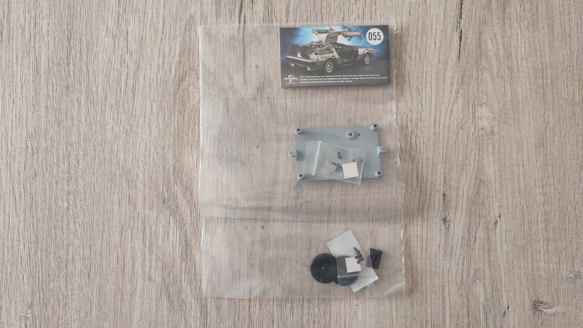 Pièces seule sans fascicule n°55 pièce détachée DeLorean Retour vers le Futur Eaglemoss 1/8 #E76