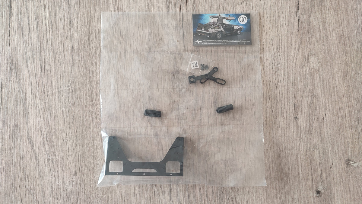 Pièces seule sans fascicule n°7 pièce détachée DeLorean Retour vers le Futur Eaglemoss 1/8 #E76