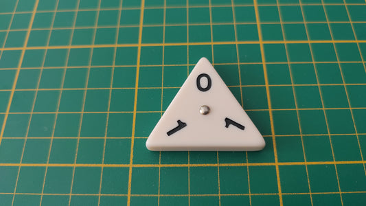 Pièce triangulaire 1 1 0 pièce détachée jeu de société Triominos de luxe Goliath #E52