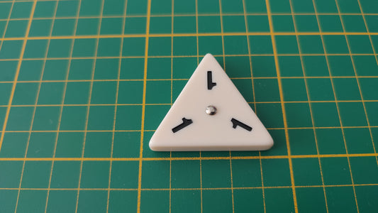 Pièce triangulaire 1 1 1 pièce détachée jeu de société Triominos de luxe Goliath #E52