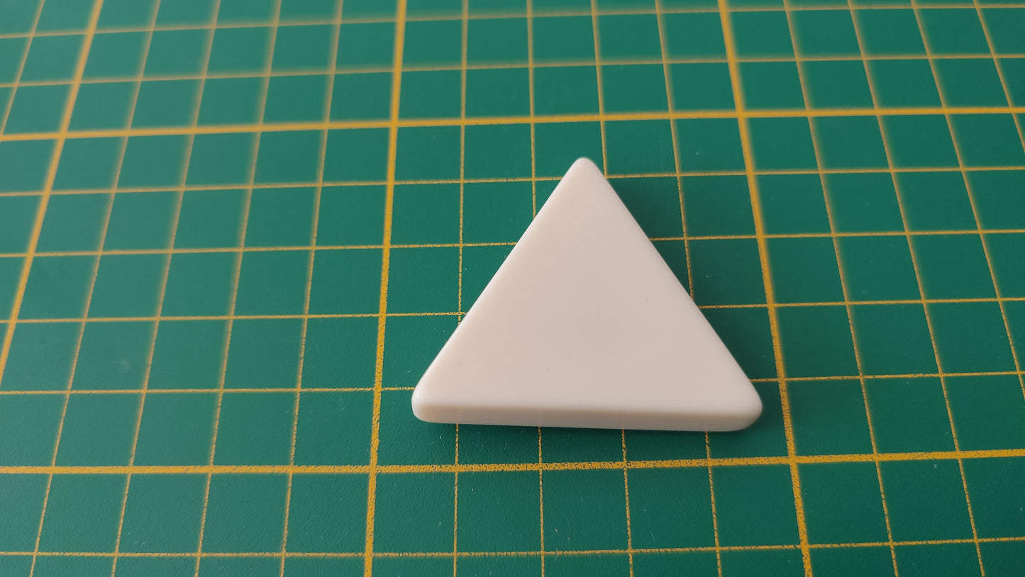 Pièce triangulaire 1 4 1 pièce détachée jeu de société Triominos de luxe Goliath #E52