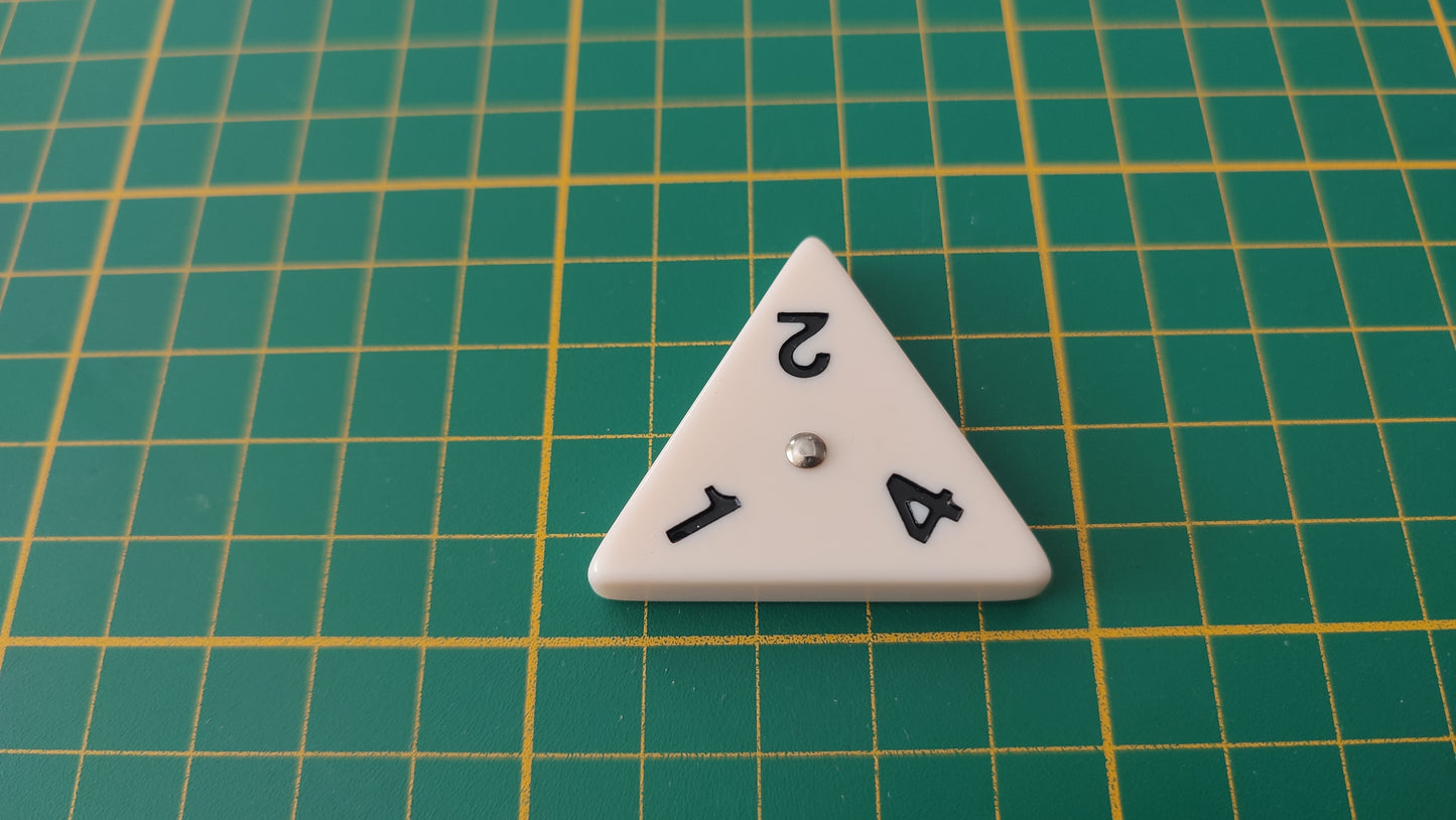 Pièce triangulaire 1 4 2 pièce détachée jeu de société Triominos de luxe Goliath #E52