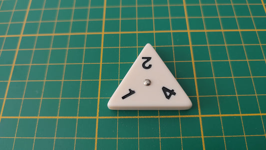 Pièce triangulaire 1 4 2 pièce détachée jeu de société Triominos de luxe Goliath #E52