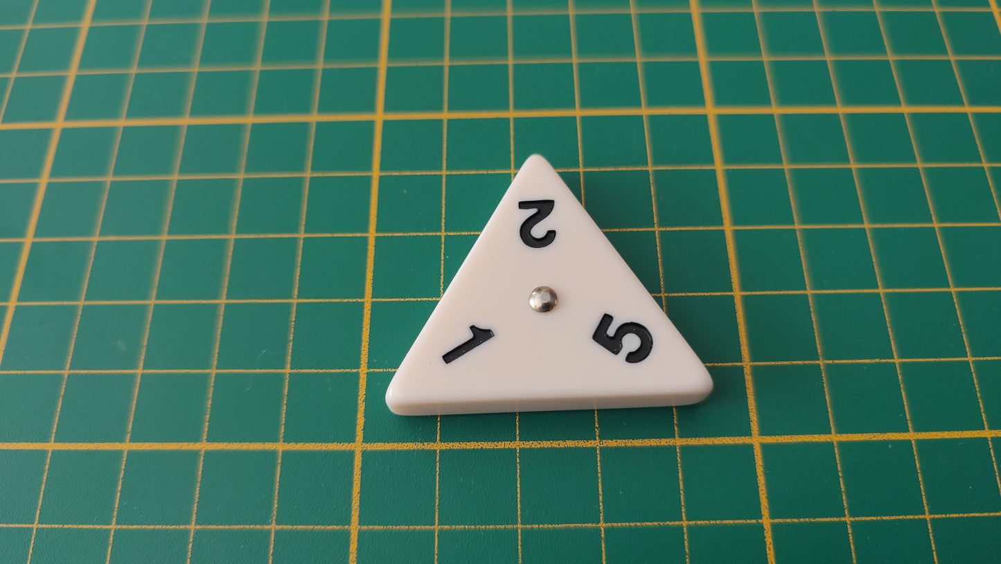 Pièce triangulaire 1 5 2 pièce détachée jeu de société Triominos de luxe Goliath #E52