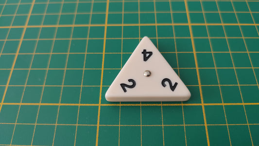Pièce triangulaire 2 2 4 pièce détachée jeu de société Triominos de luxe Goliath #E52
