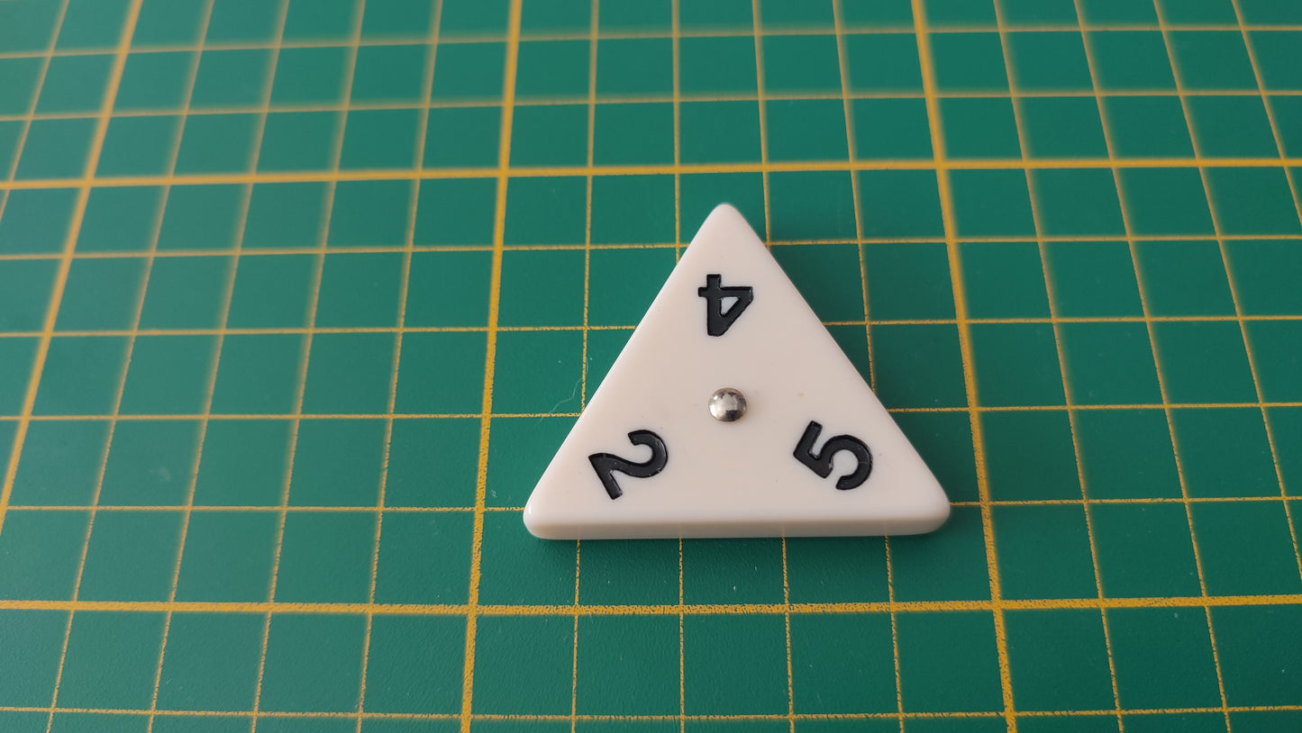 Pièce triangulaire 2 5 4 pièce détachée jeu de société Triominos de luxe Goliath #E52