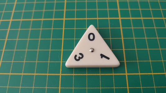 Pièce triangulaire 3 1 0 pièce détachée jeu de société Triominos de luxe Goliath #E52