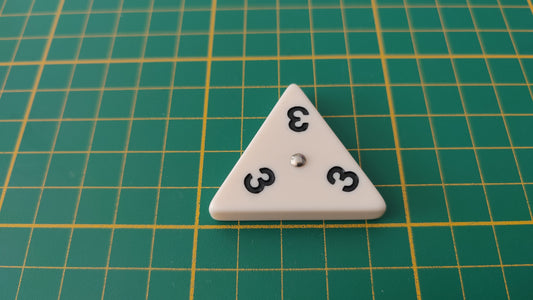 Pièce triangulaire 3 3 3 pièce détachée jeu de société Triominos de luxe Goliath #E52