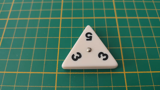 Pièce triangulaire 3 3 5 pièce détachée jeu de société Triominos de luxe Goliath #E52